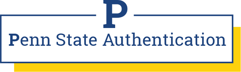 P: Penn State Authentication